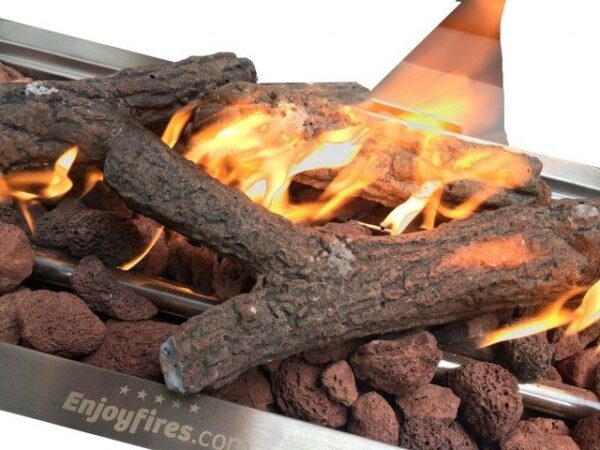 Enjoyfires inbouwbrander 60x30x14 cm - Afbeelding 3